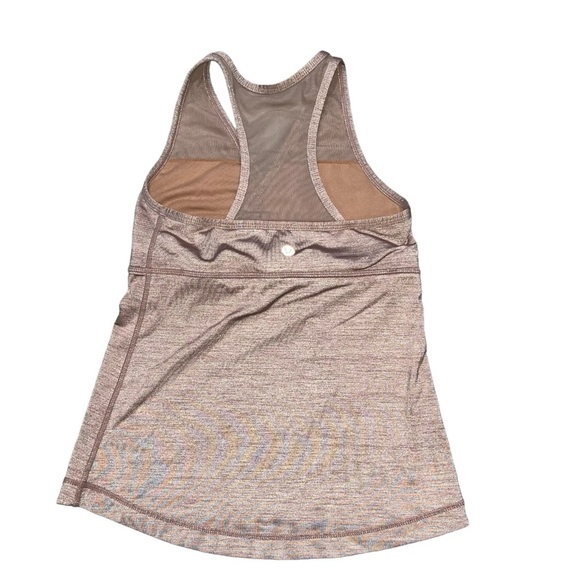 Lululemon Origami Deep V Neck Tank II Rose Gold size 2 - Picture 2 of 4